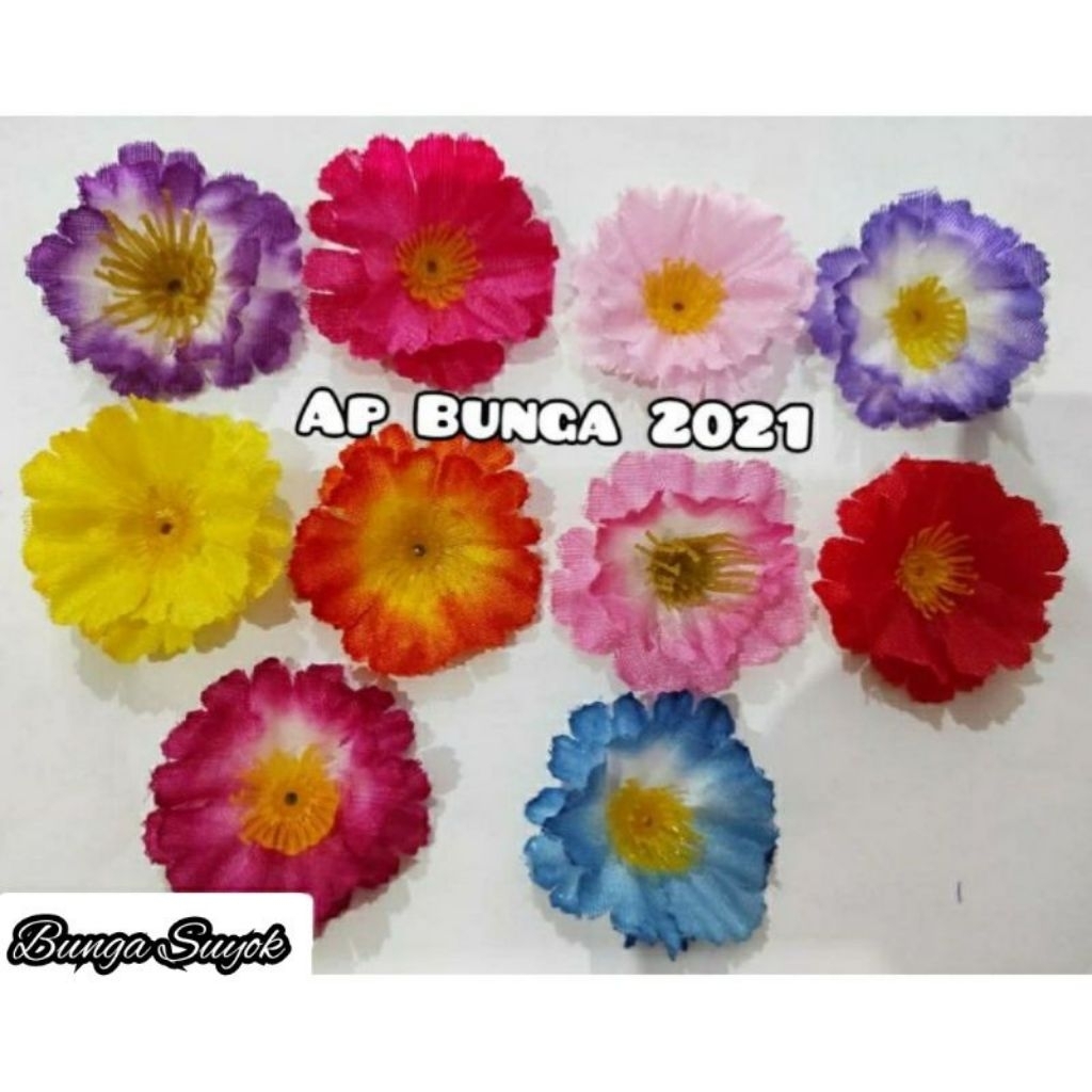 Bunga Suyok Bonsai Bunga Papan Artificial Kelopal Bunga AP Bahan Bonsai Bunga