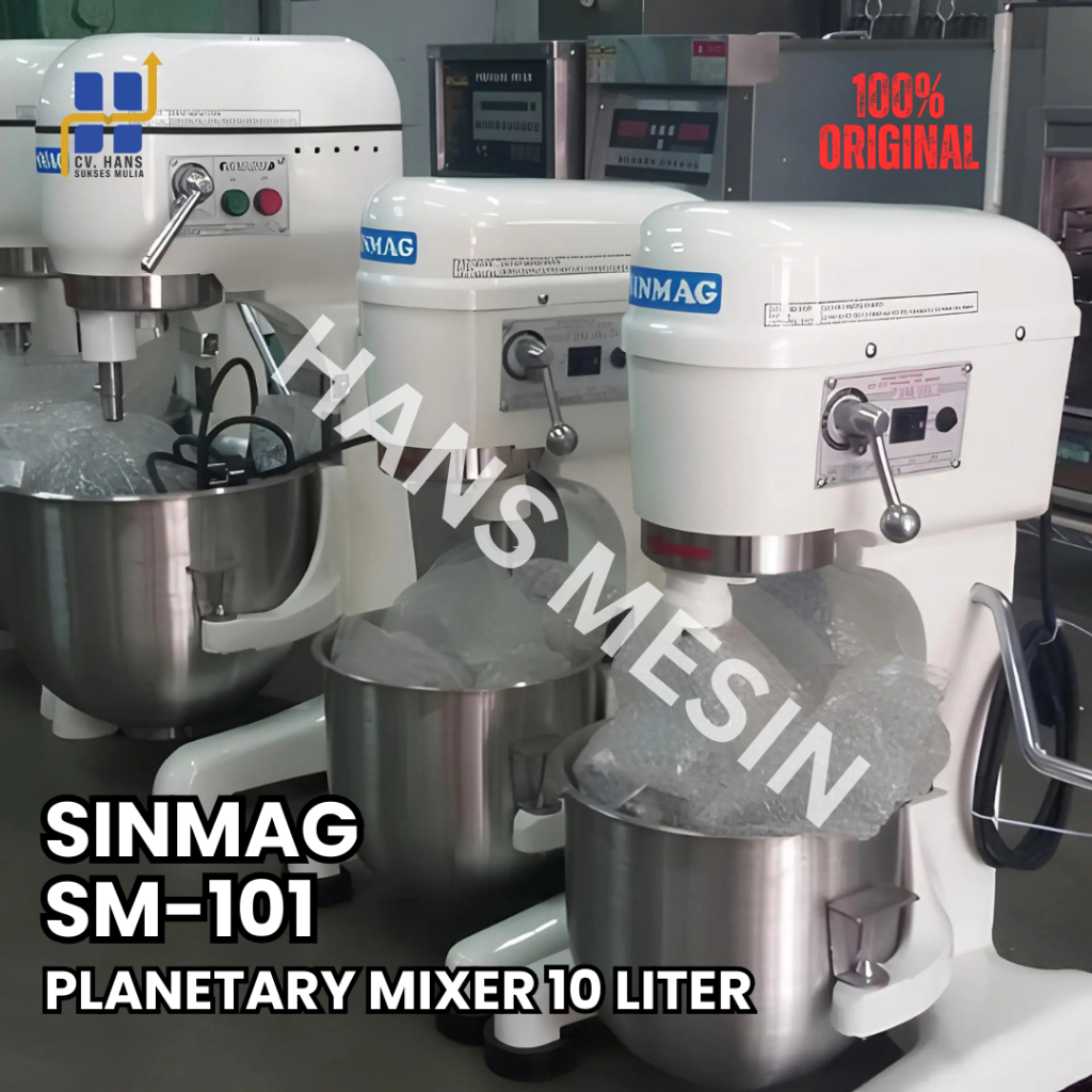 PLANETARY MIXER (SINMAG) 10 LITER SM-101