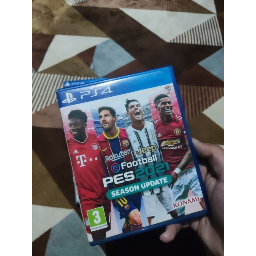 kaset pes 2021 ps4