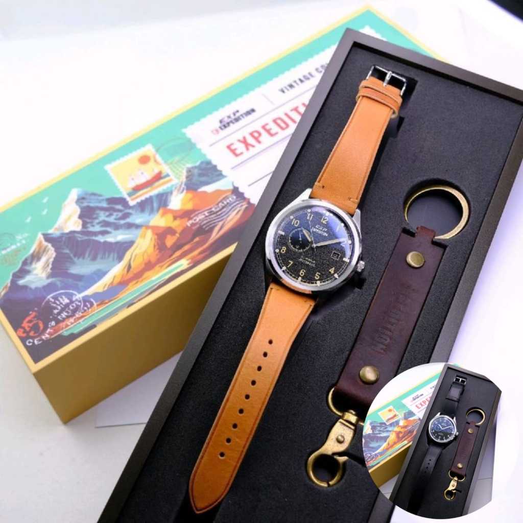 Jam Tangan Pria Expedition Exp 6864 Automatic Original