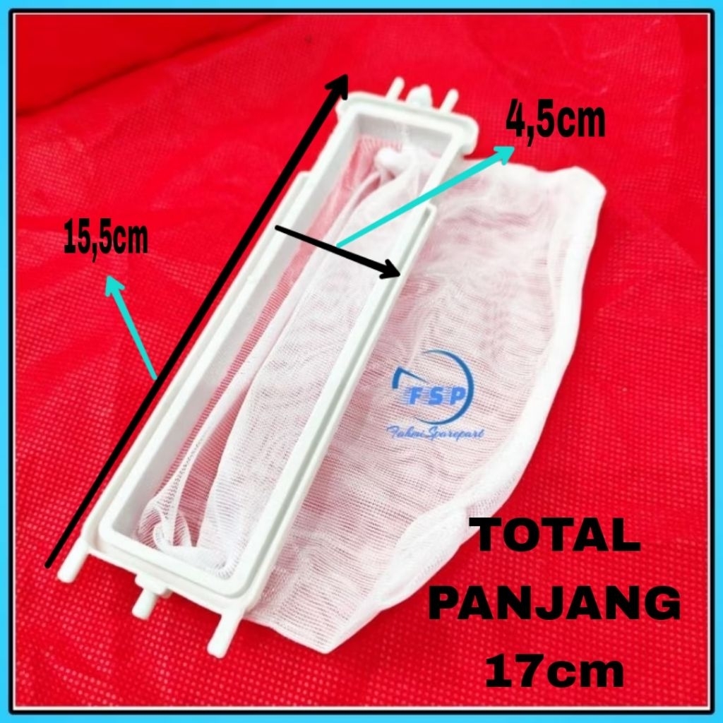 FILTER SARINGAN MESIN CUCI LG 1/2 TABUNG, PENYARING KOTORAN AIR MESIN CUCI LG