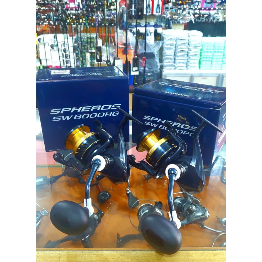 REEL SHIMANO SPHEROS SW 6000PG & SW 6000HG