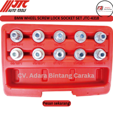 BMW WHEEL SCREW LOCK SOCKET SET JTC-4318