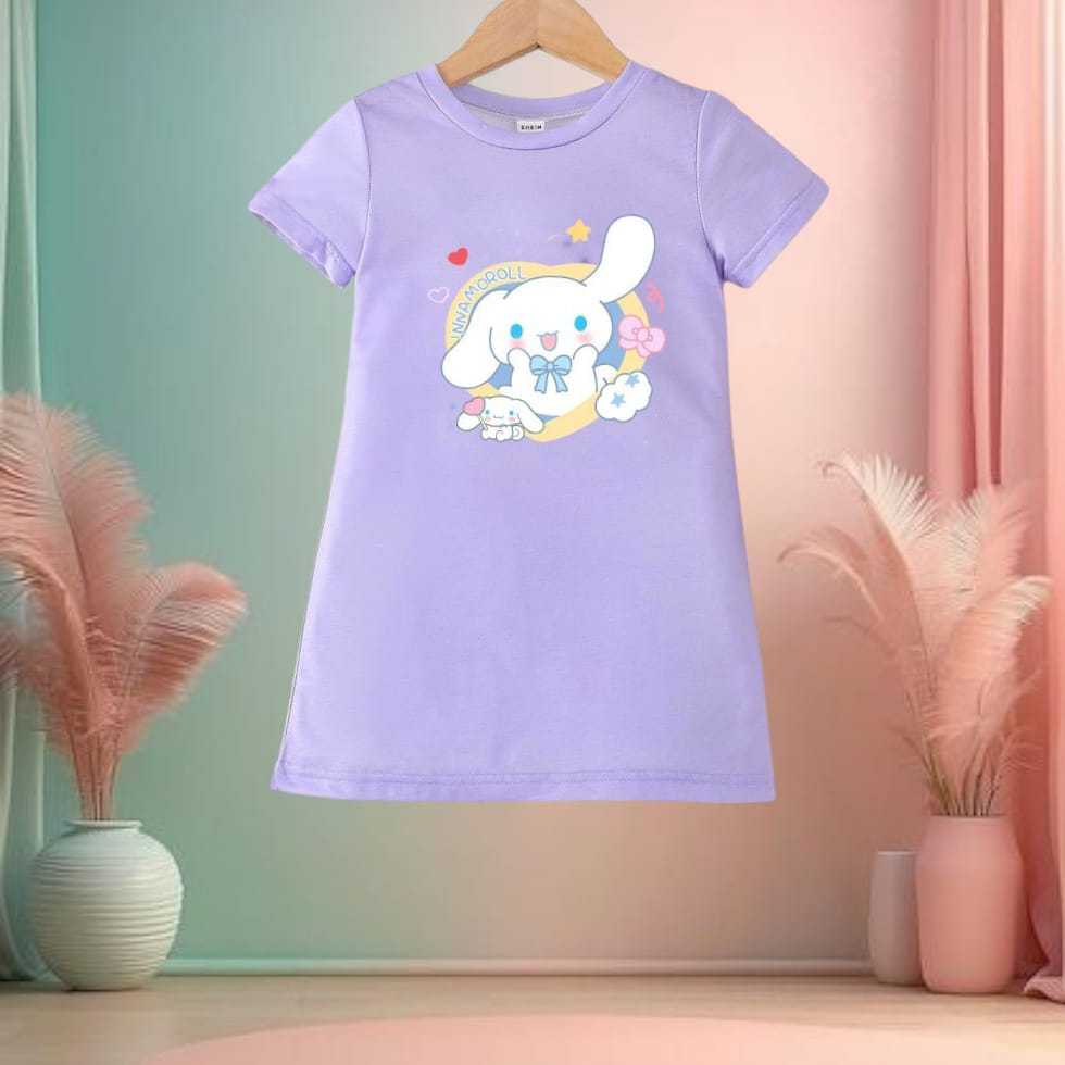 Daster anak perempuan kpop INNA MOROLL,Dres anak usia 2-12 tahun,baju daster,