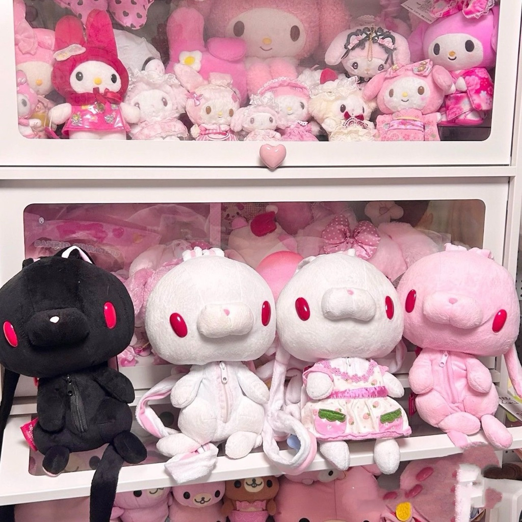 [PREORDER] Tas Ransel Plush Gloomy Bunny – Backpack Boneka Lucu Red Eyes