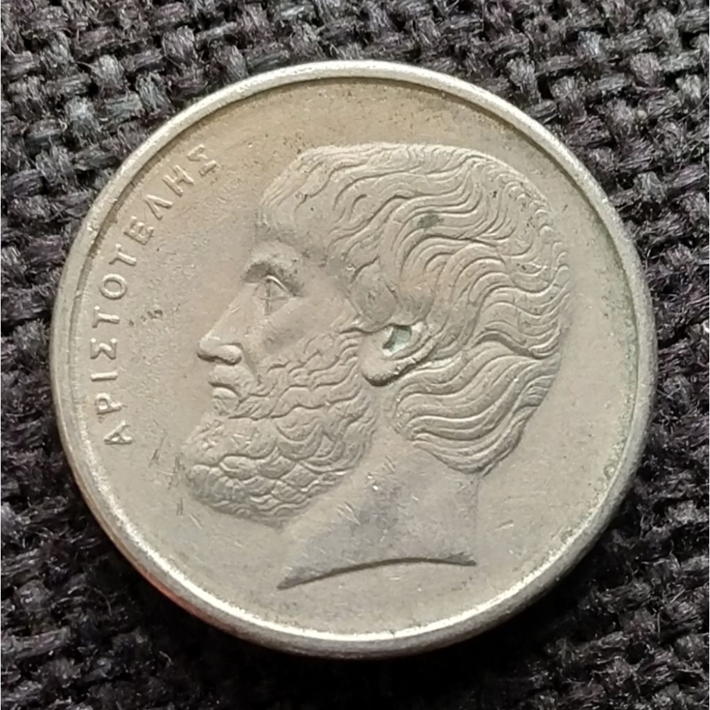 Koin Kuno Yunani 5 Drachmai tahun tahun pilihan