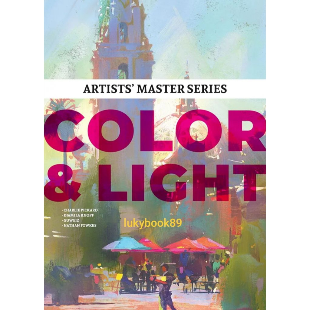 Buku fisik Artists' Master Series Color and Light