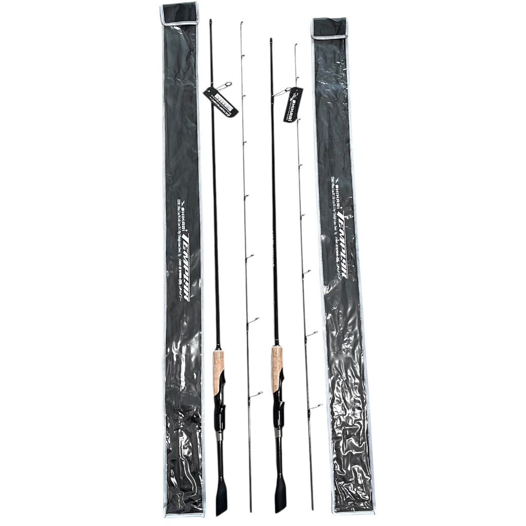 Joran Pancing SHIKARI TEMPLAR UL Carbon Solid Panjang 198cm&210cm Gagang Japanstyle Max Power 3kg