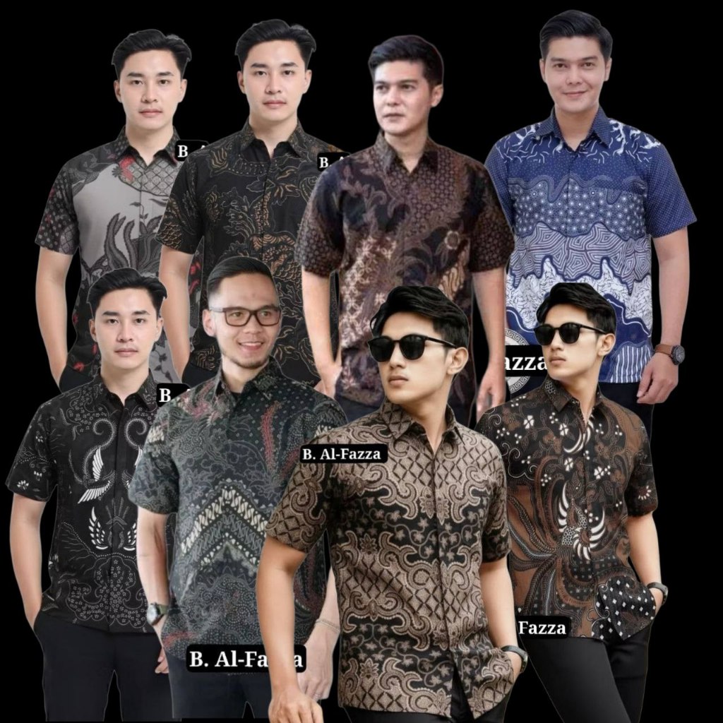 Kemeja Batik Pria Lengan Pendek, Kemeja Batik Lengan Pendek