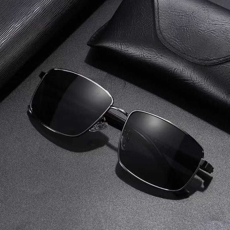PL004 KACAMATA HITAM POLARIZED ANTI SILAU / KACAMATA MANCING DAN MENEMBAK