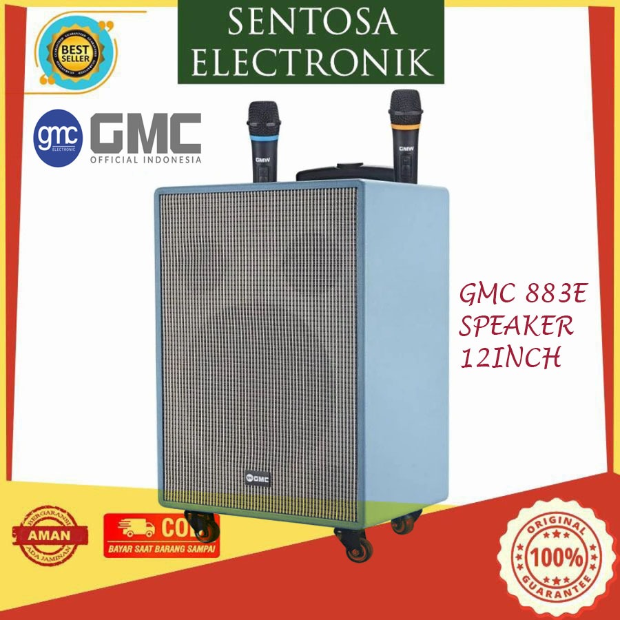 SPEAKER PORTABLE GMC 883E 12INCH