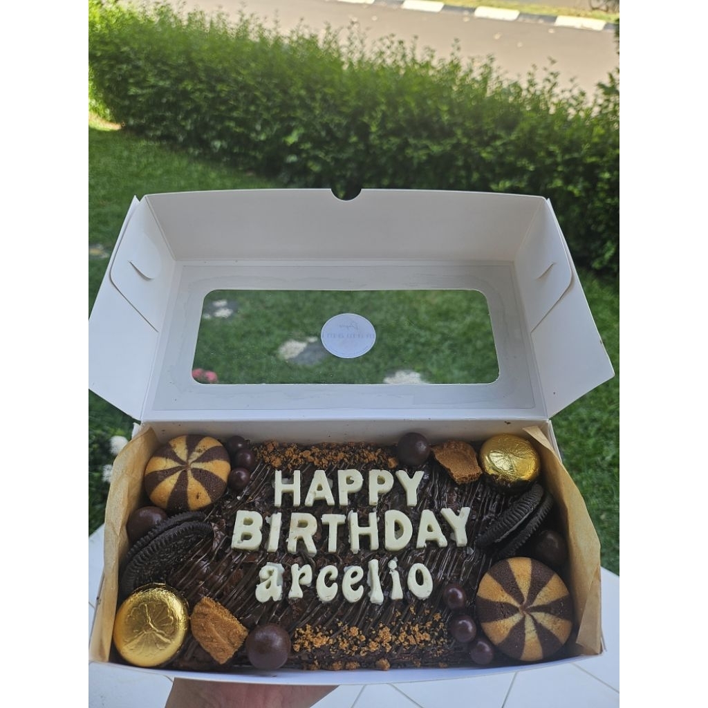 Brownies Fudgy Custom Brownies Hias Bekasi | BIRTHDAY, ANNIVERSARY, GRADUATION, DLL