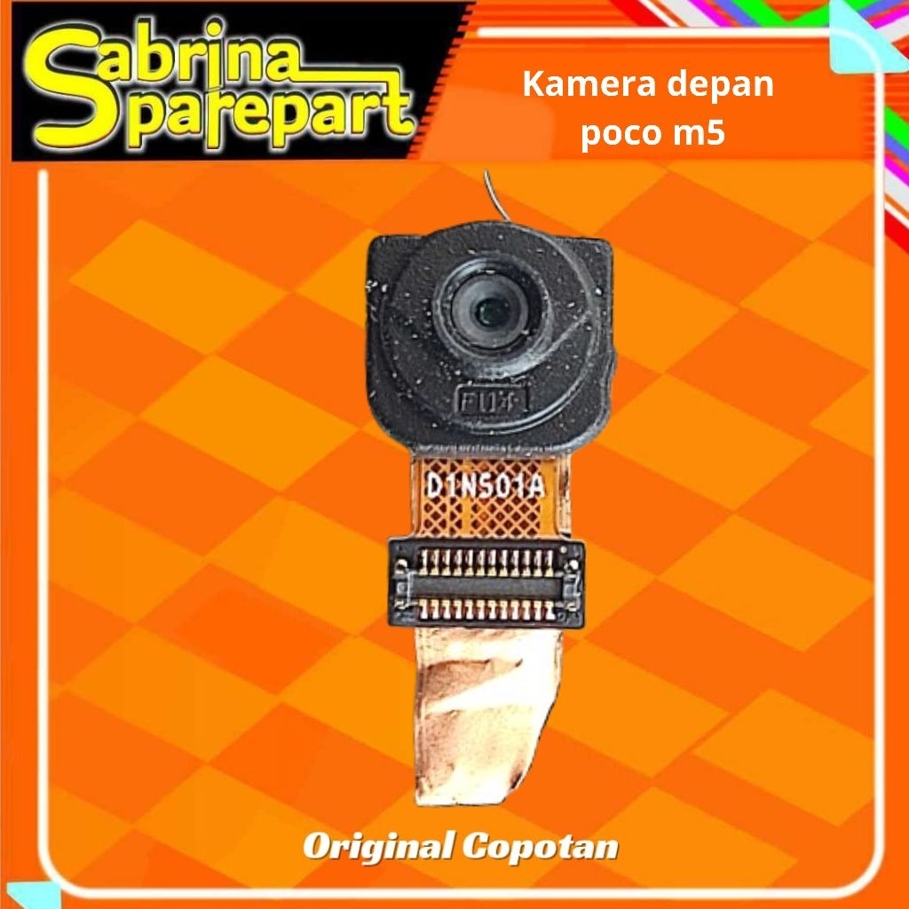 Kamera Depan Poco M5 Original second Copotan