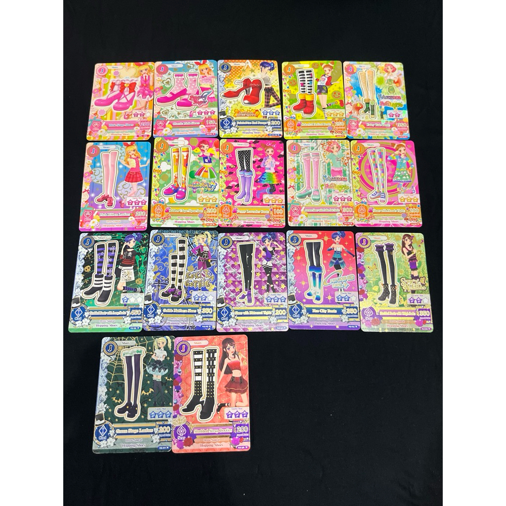 Aikatsu Card Footwear Ori