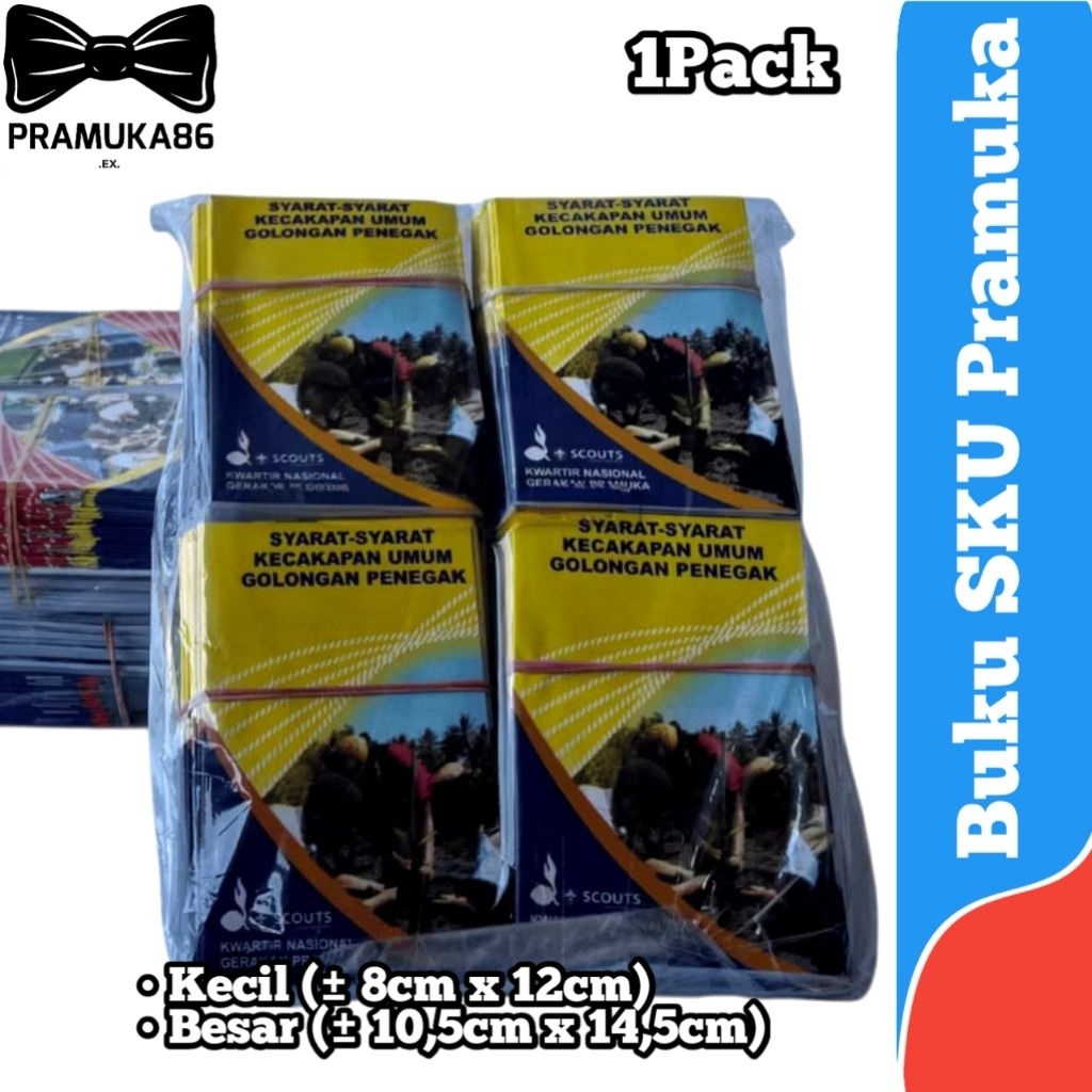 1Pack Buku SKU Pramuka PENEGAK (KUNING) / Buku Sku Penegak Pramuka