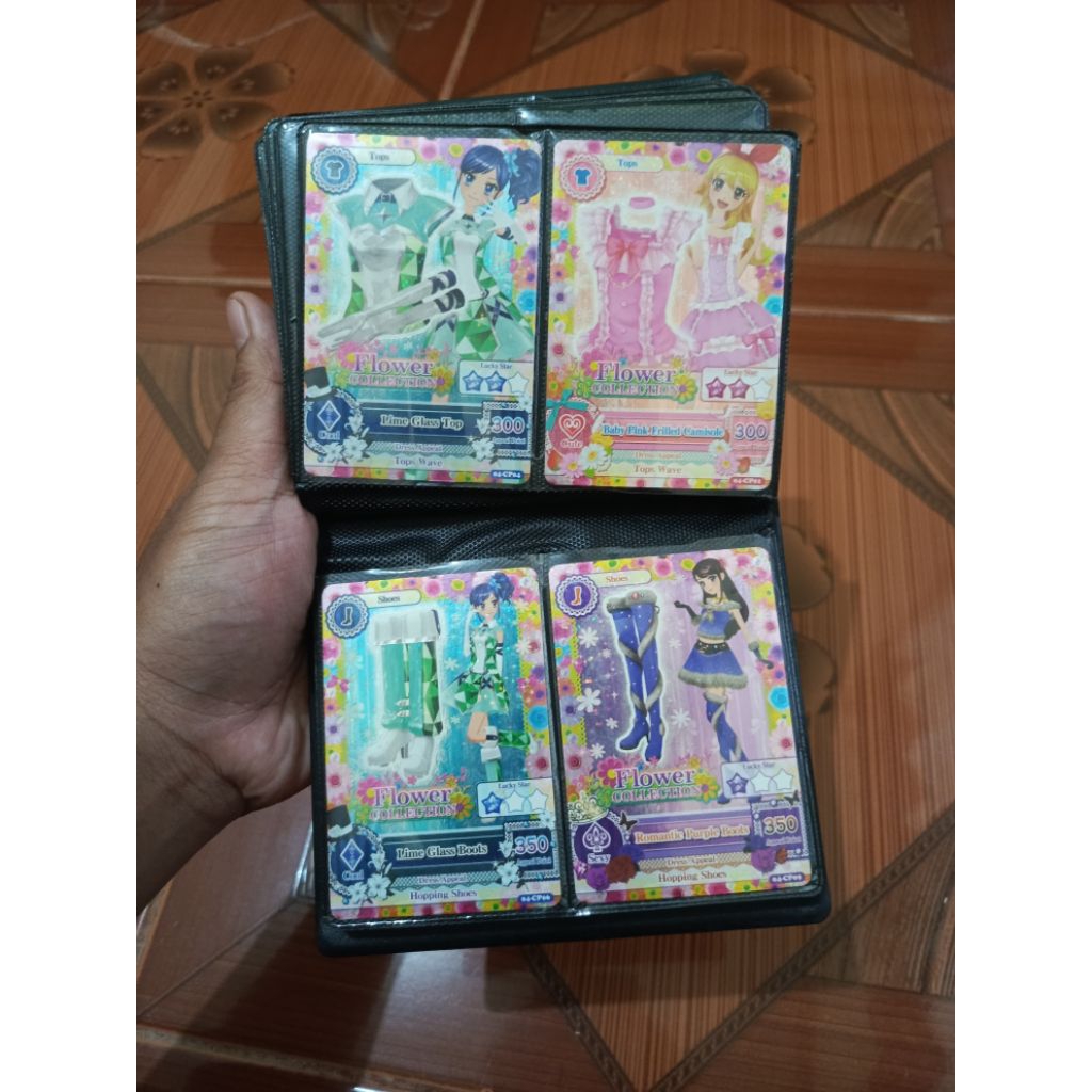 Kartu aikatsu flower collection satuan