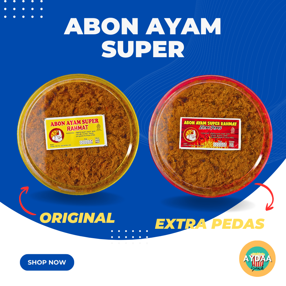 ABON AYAM SUPER RAHMAT 150 GRAM TOPLES PREMIUM