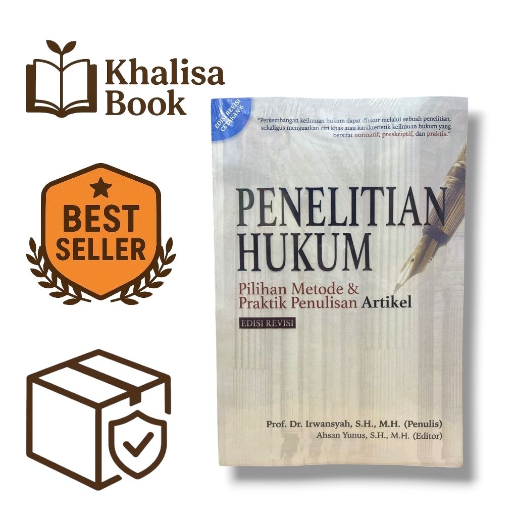 Buku Penelitian Hukum Pilihan Metode & Praktik Penulisan Artikel Edisi Revisi -Prof. Dr. Irwansyah, 