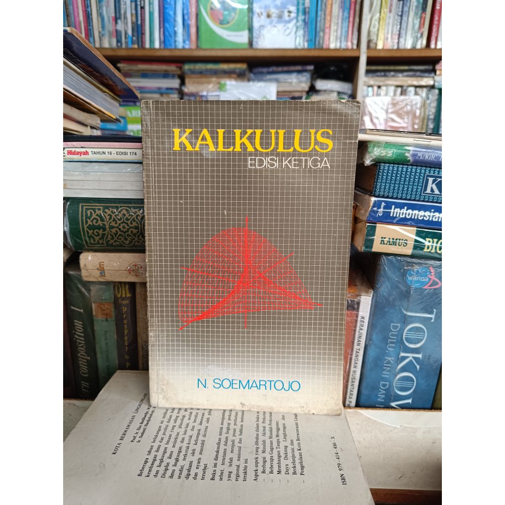 Kalkulus. edisi ketiga. buku bekas oleh N. Soemartojo