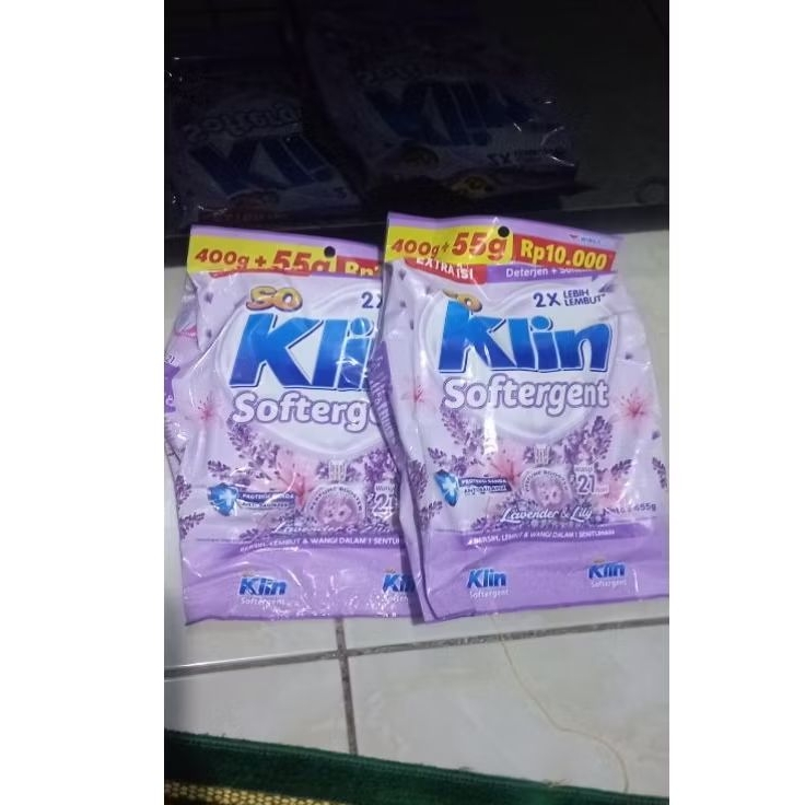 Sabun soklin detergen bubuk