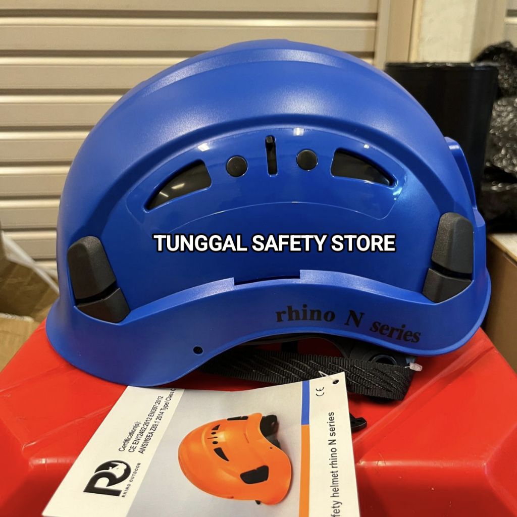 Helm safety climbing rescue Rhino N series / helm safety panjat tebing / helm safety climbing rescue