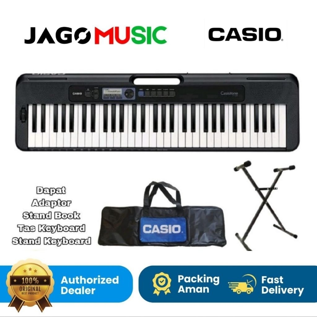 Keyboard Casio CT-S300 Keyboard
Casiotone CTS 300 Casio CTS300 61Keys - Unit Only