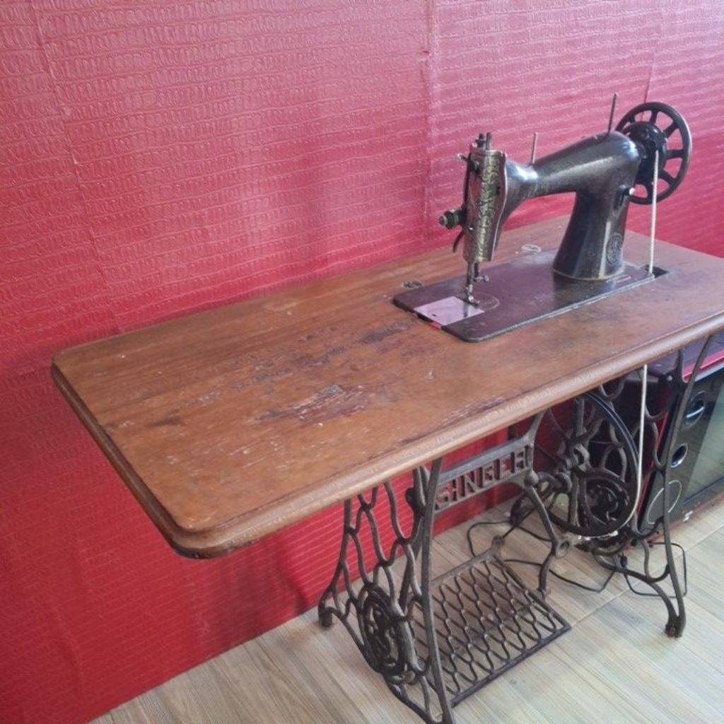 mesin jahit kuno hitam brang singer asli ya