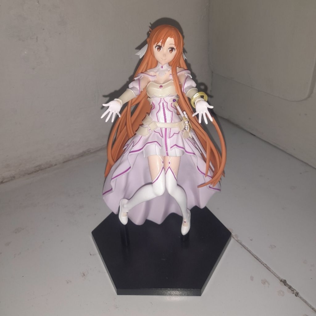 Action Figure Cewek PVC Asuna - The Goddess of Creation Stacia Ver. Sword A Online SEGA LPM Loose/Fi