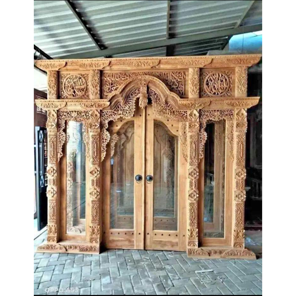 Pintu Gebyok Jepara | Pintu Ukir Jati Jepara | Gebyok Pintu Ukir Jati Jepara murah berkualitas