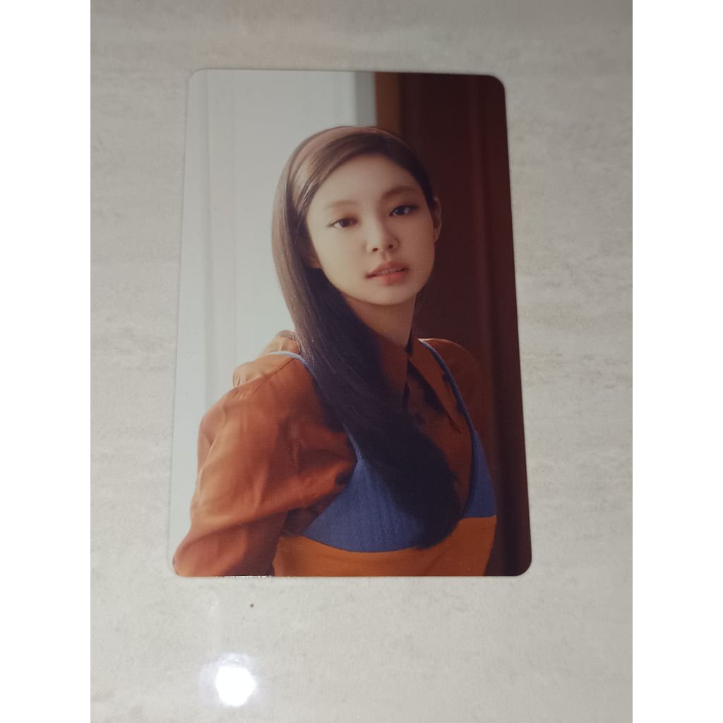 pc photocard jennie blackpink the game