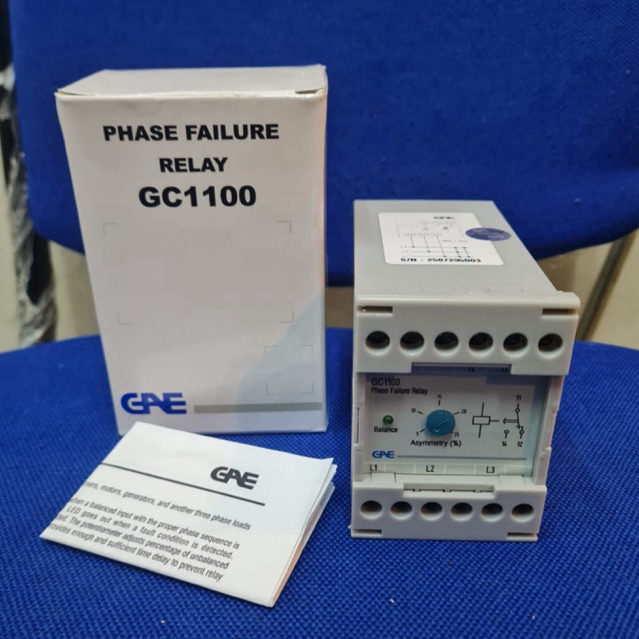 Phase Failure Relay GC1100, GAE, 3 Phase 380V Phase Failure Relay GC1100, GAE, 3 Phase 380V Phase Fa