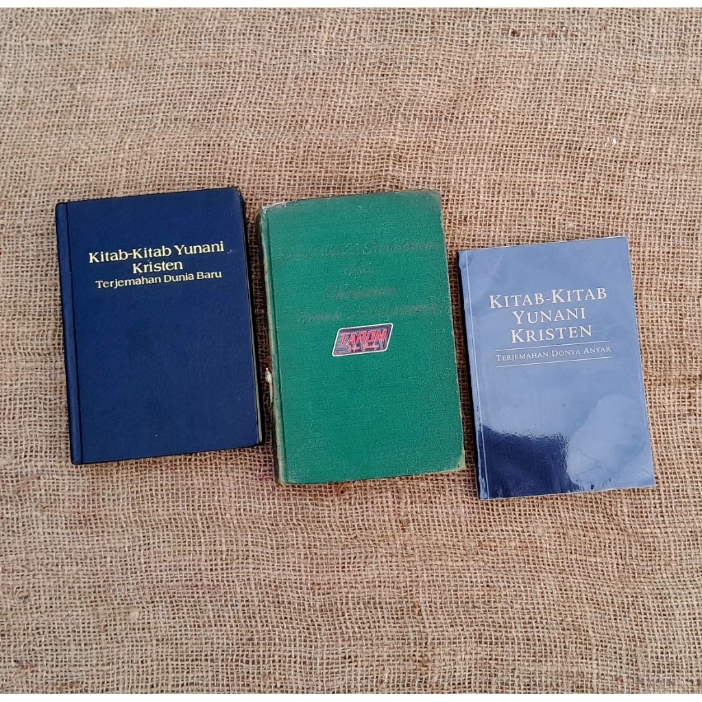 Kitab-Kitab Yunani Kristen (Kitab Suci INJIL) Terjemahan Dunia Baru/ Terjemahan Donya Anyar (New Wor