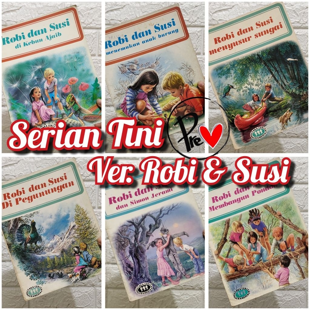 Preloved. Serian Tini versi Robi dan Susi