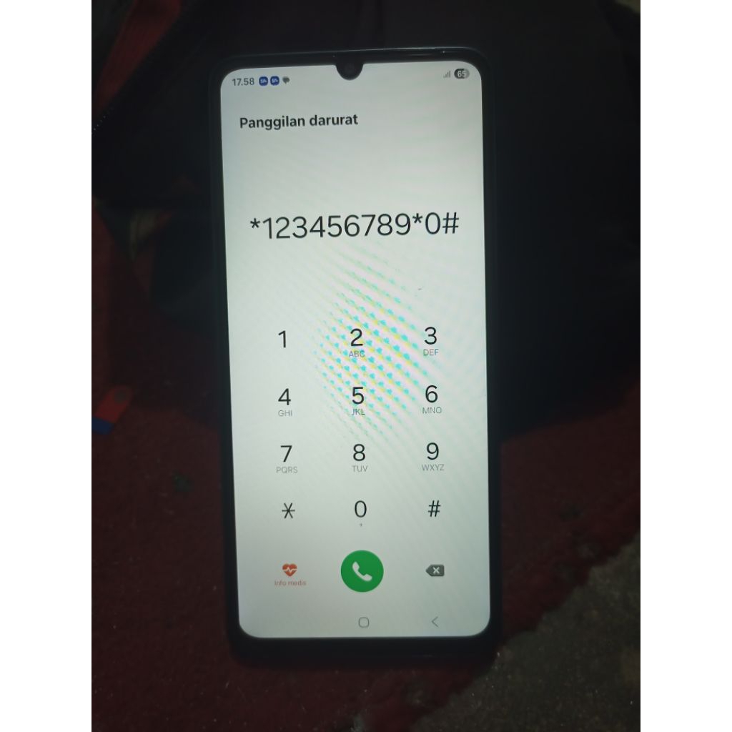 lcd samsung a07 original copotan