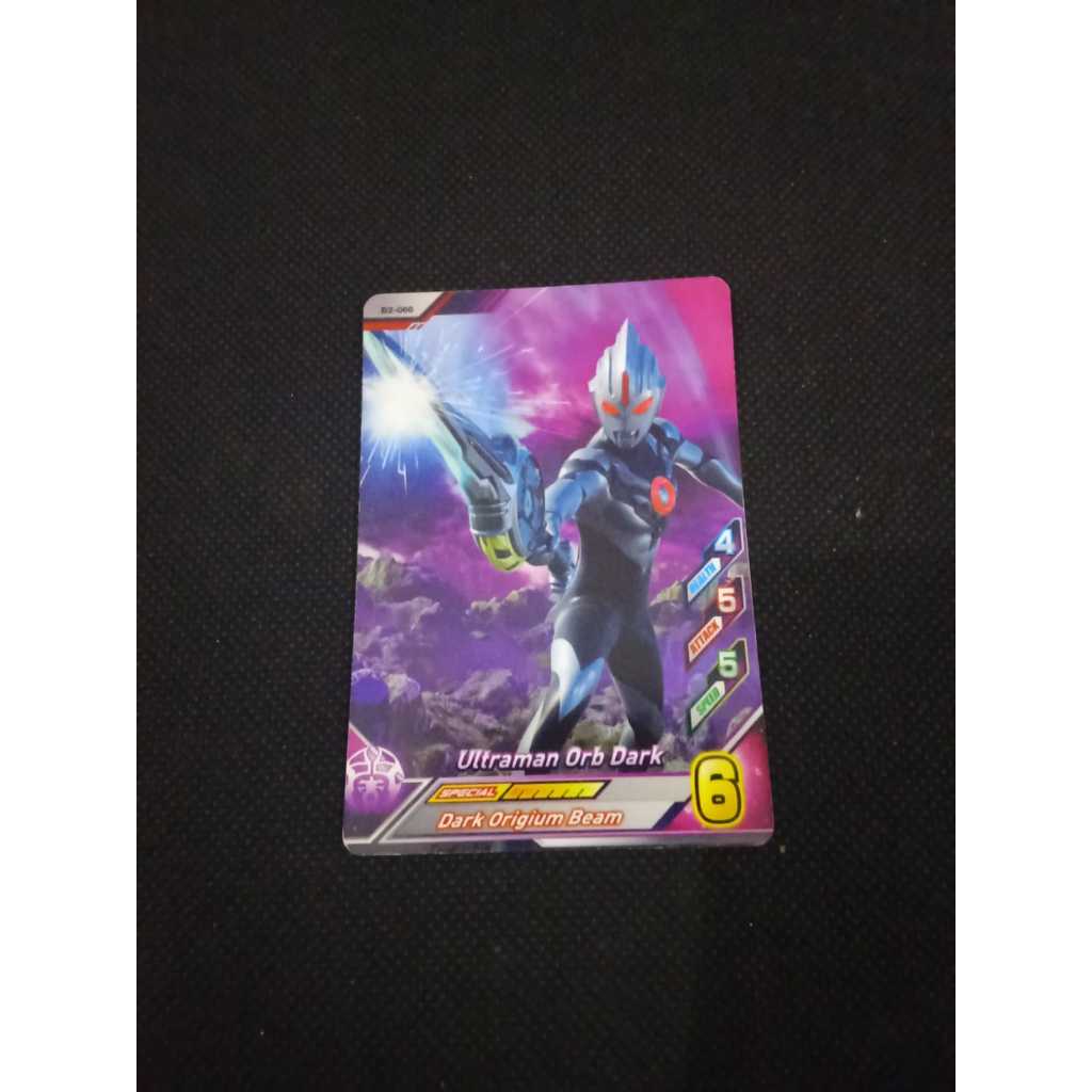 kartu Ultraman - Ultraman ORB Dark