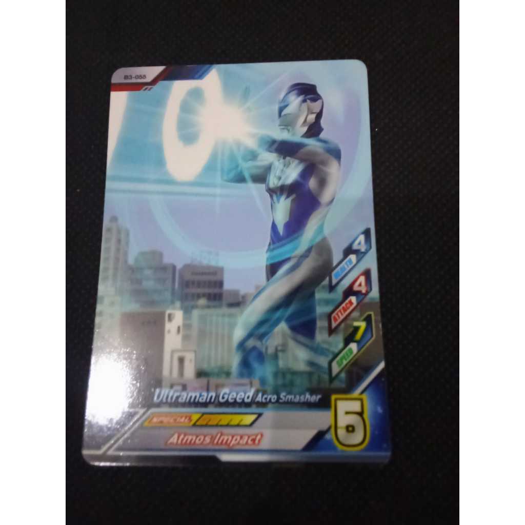 kartu Ultraman -Ultraman Geed Acro Smasher