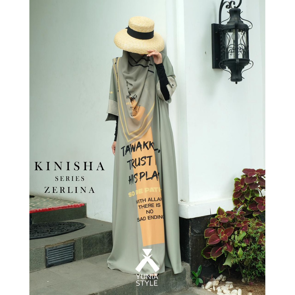 [YUNIA STYLE] Gamis Syar’i Series “KINISHA” by Yunia Style