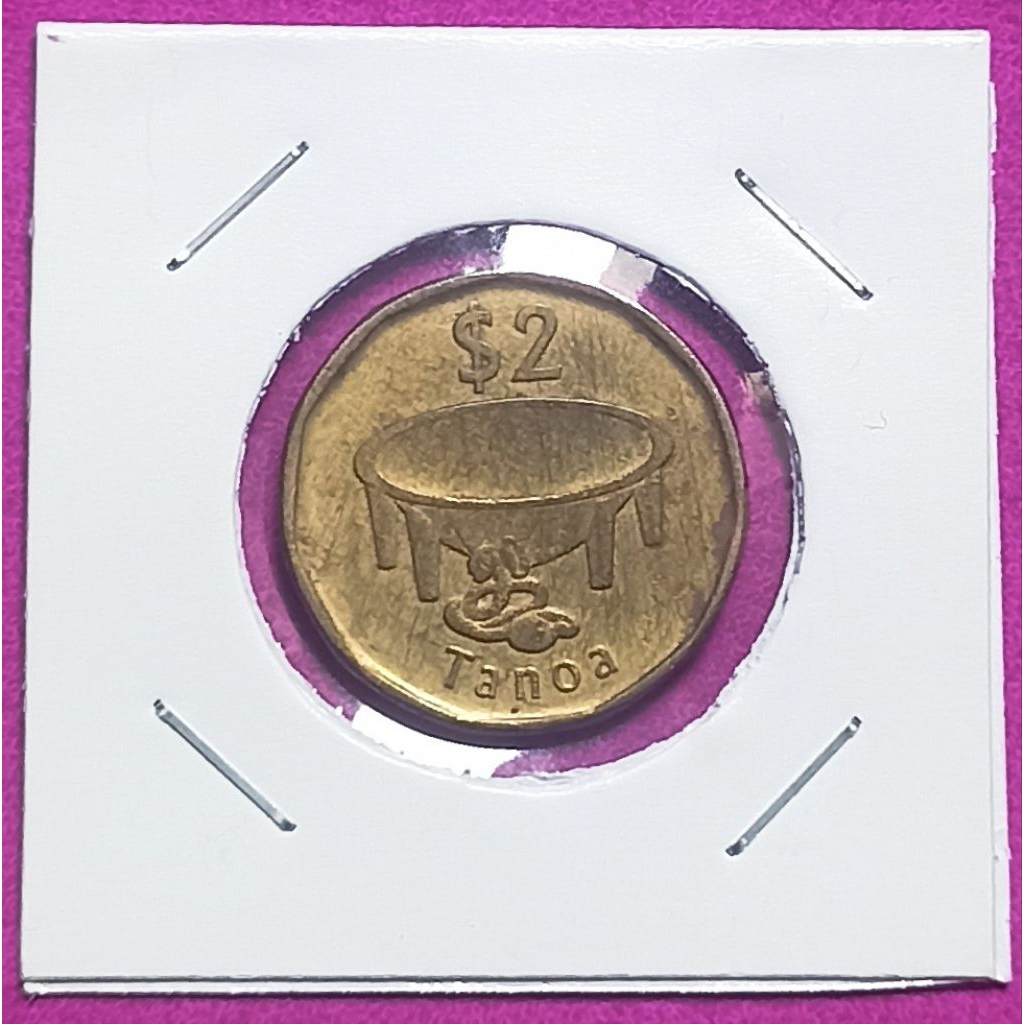 UANG KOIN FIJI 2 DOLLARS