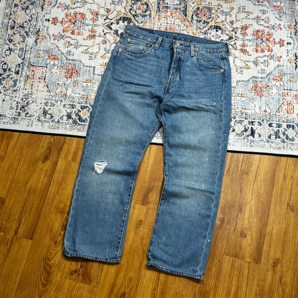 LEVIS 501 '93 RIPPED JEANS SECOND