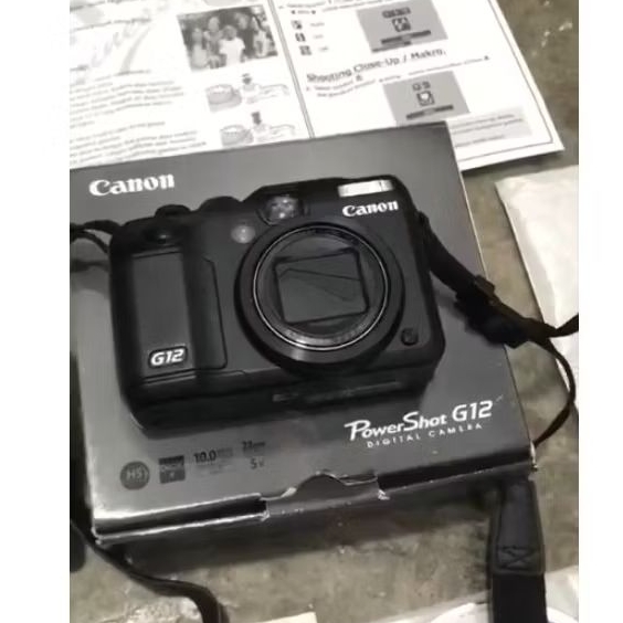 CANON G12 FULLSETBOX