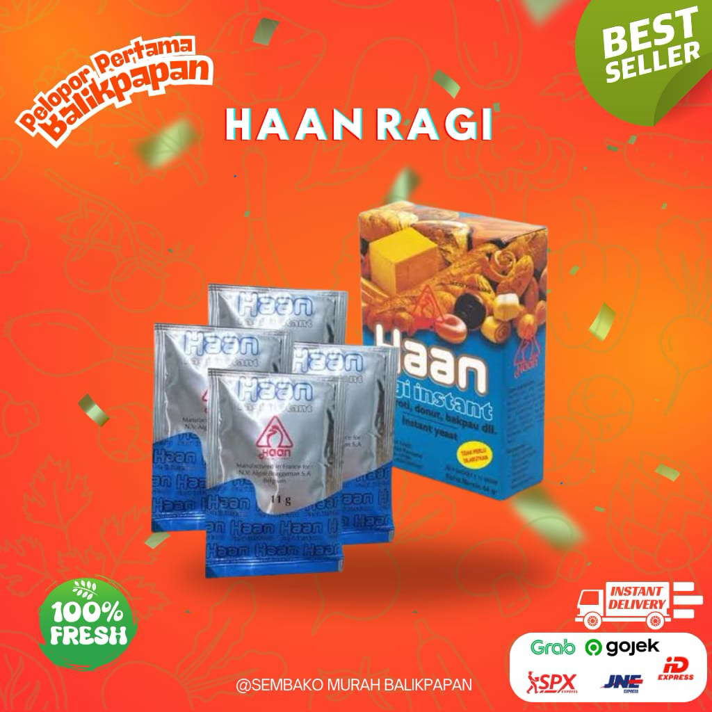 HAAN ragi instan 11 gr