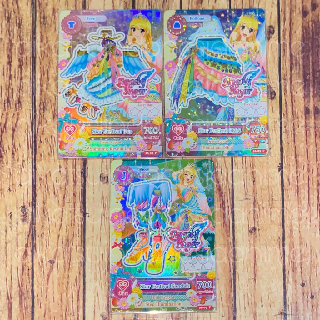 Aikatsu Ichigo Hoshimiya Premium Angely Sugar Star Festival Set No Acc