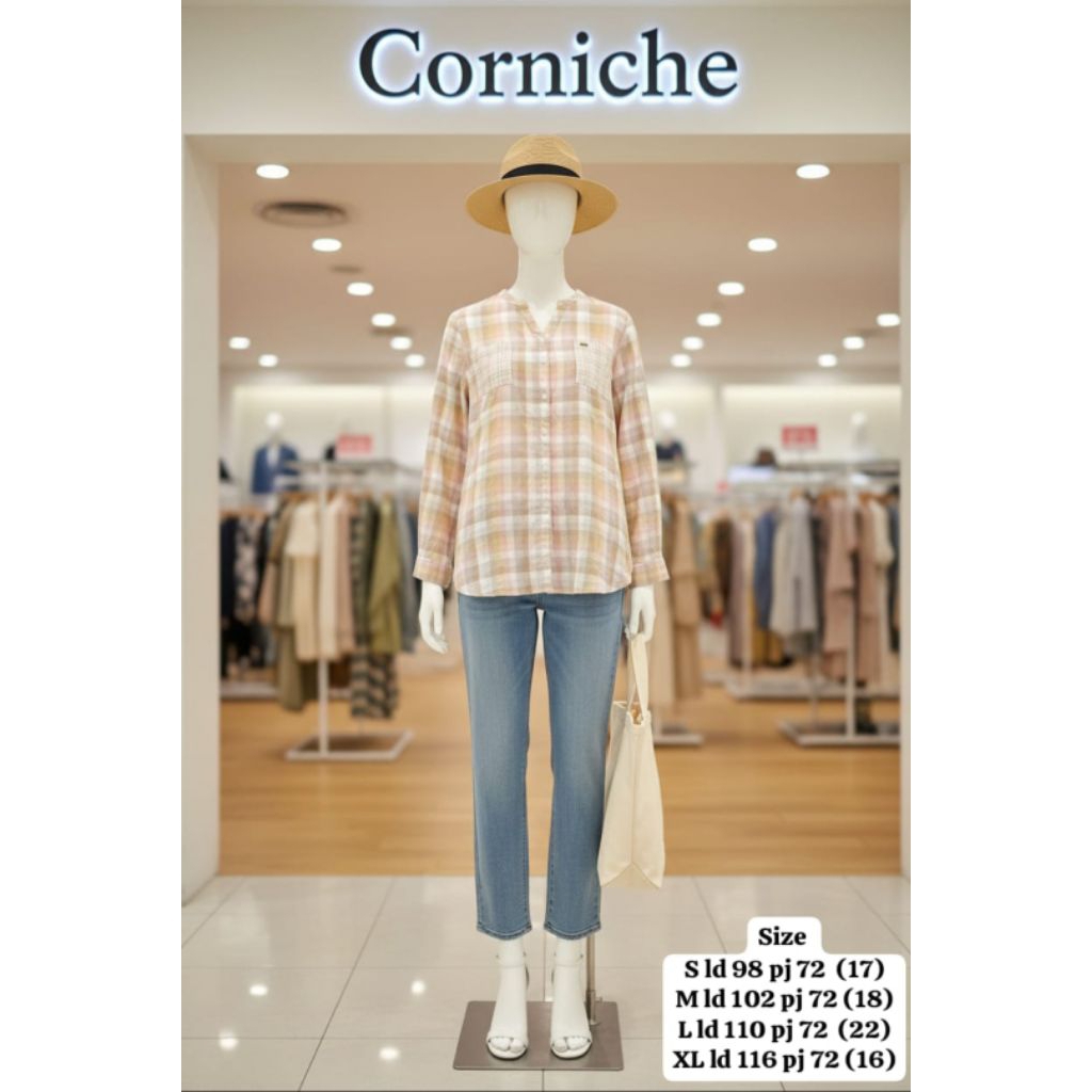 kemeja Corniche