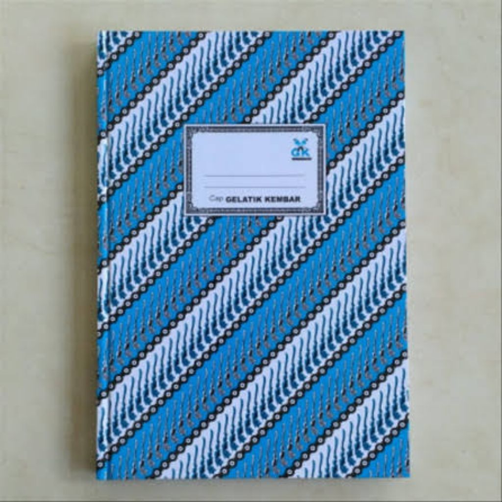 buku folio biru besar