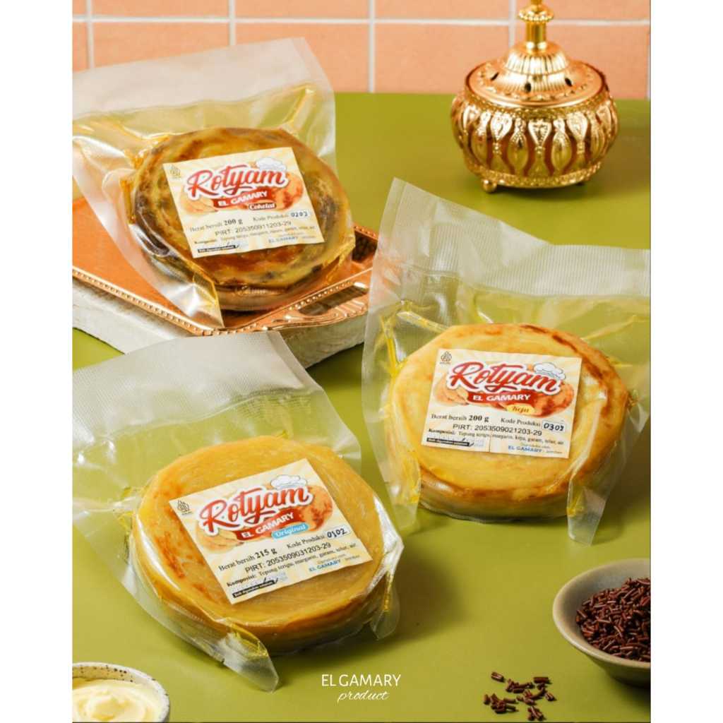 Roti Maryam/Canai/Canee isi 5 | ORIGINAL COKLAT KEJU / CANAI/CANE/KONDE FROZEN