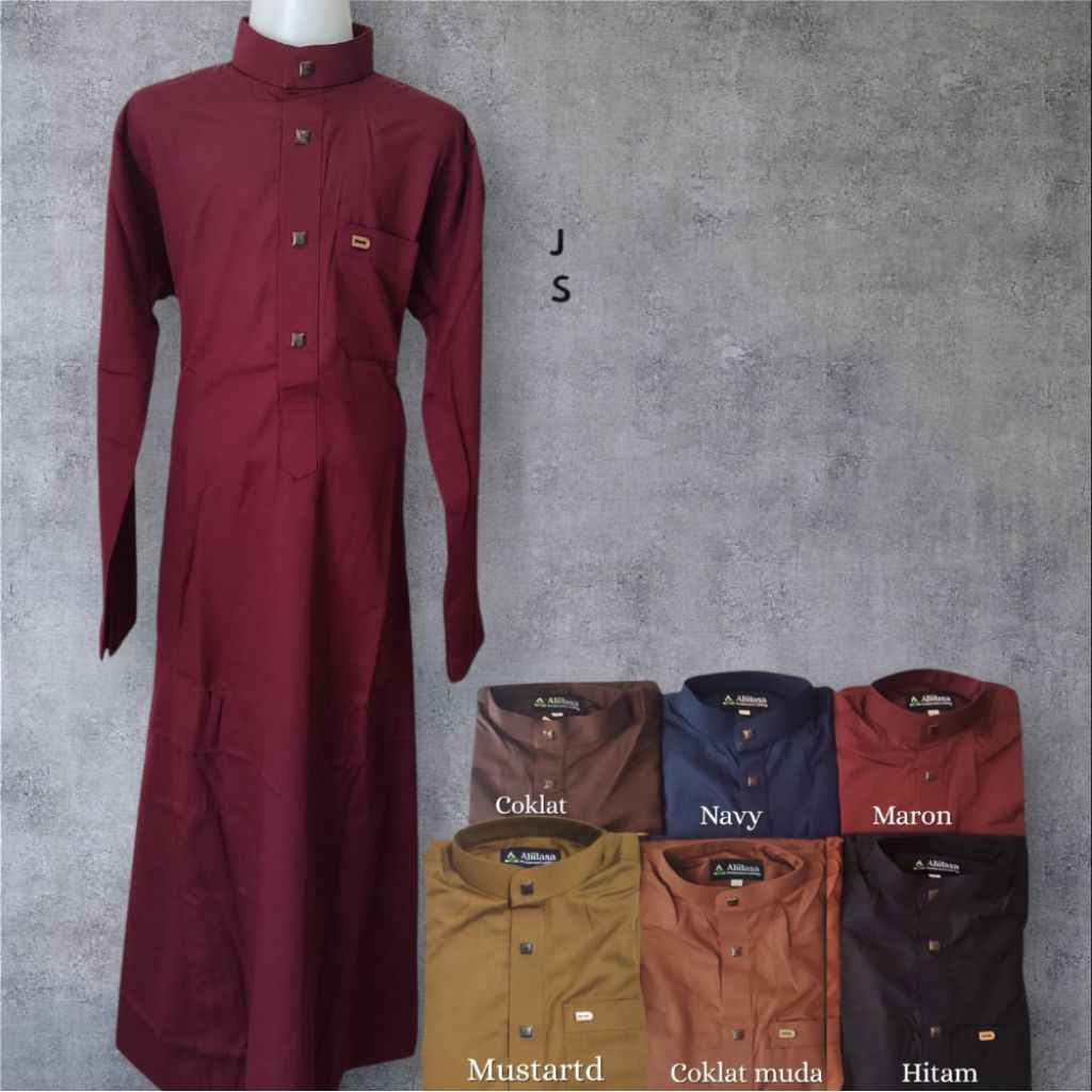 Gamis Anak Remaja Tanggung Bahan Katun Toyobo Kancing Thailand Jubah Muslim Premium