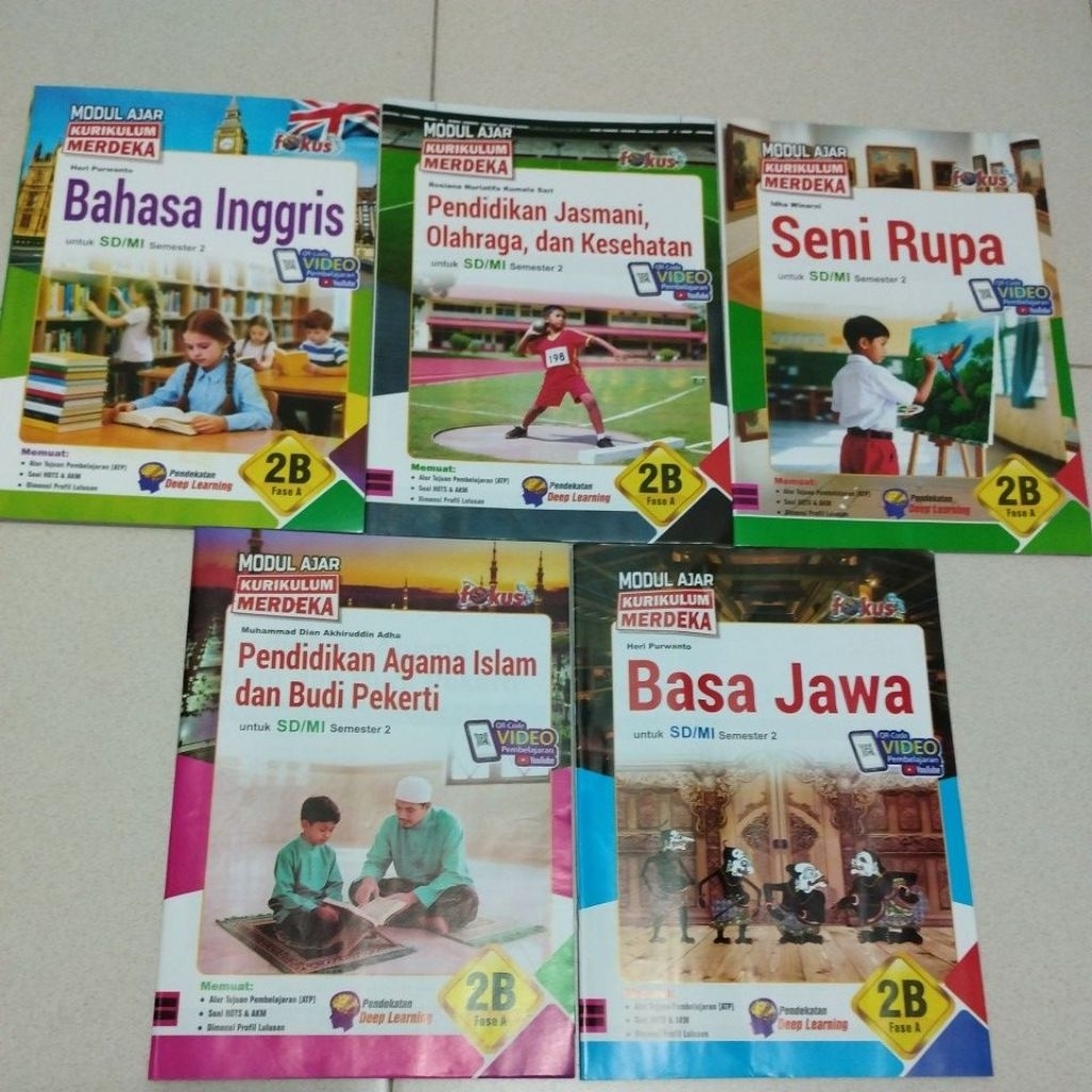 LKS MODUL FOKUS SINDUNATA KELAS 2 SD/MI KURIKULUM MERDEKA SEMESTER 2, LKS FOKUS KELAS 2 SD/MI SEMEST