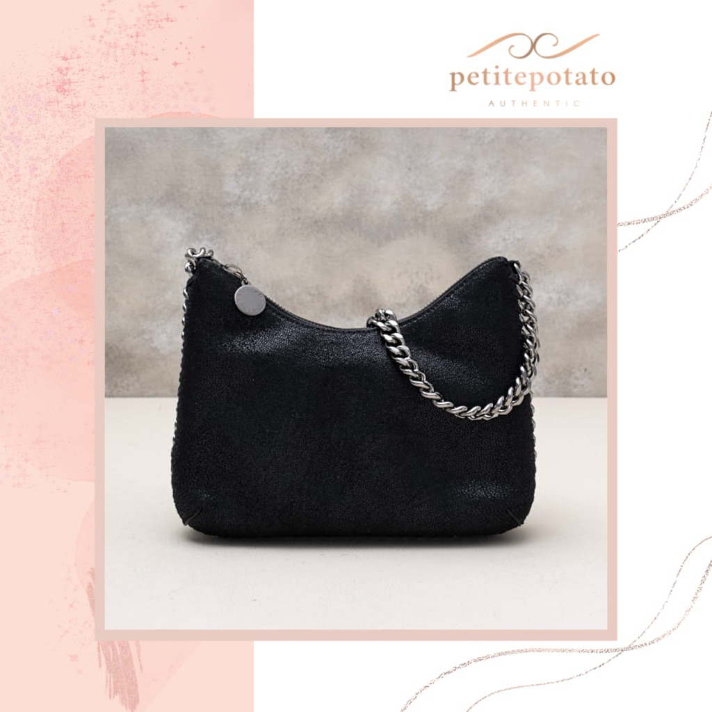 TAS BRANDED WANITA STELLA MCCARTNEY FALABELLA ZIPPED MINI SHOULDER