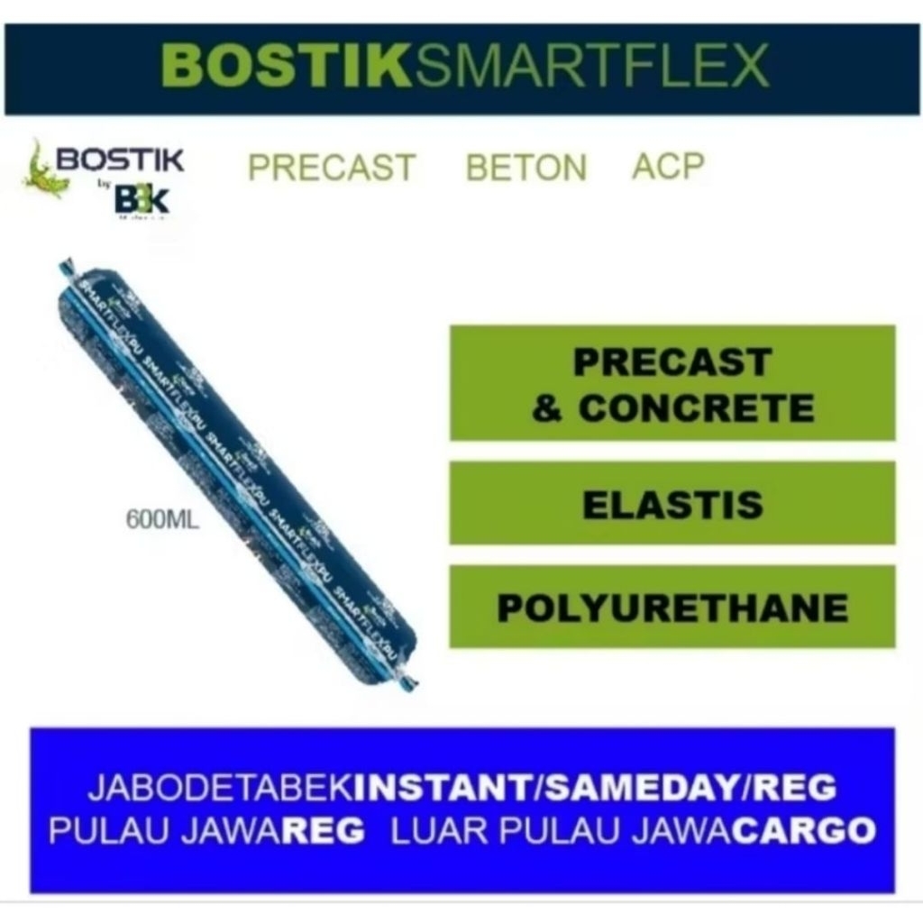 Pu Bostik Smart Flex Construction Sealent 600ml