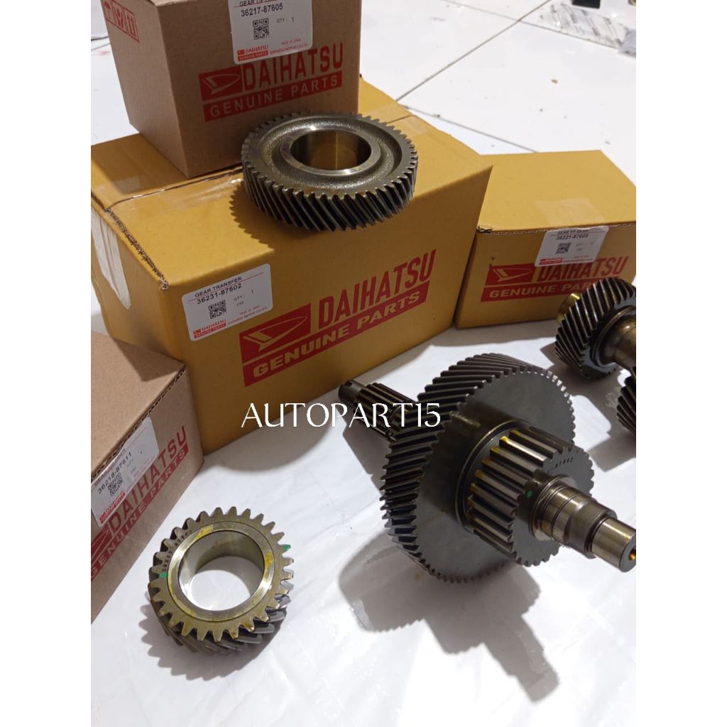 Gigi Transmisi Set Gear Transfer Daihatsu Taft F50 Badak